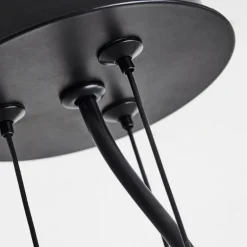 Suspension Tembotalo Noir, 1 lumière