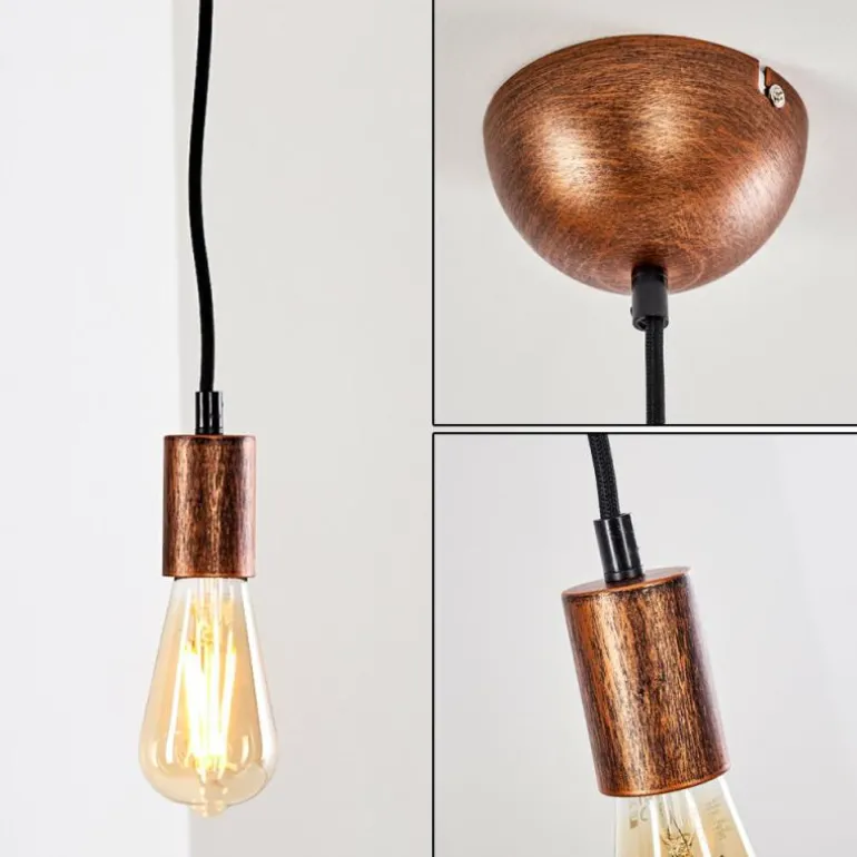 Suspension Tenna Cuivre, 1 lumière