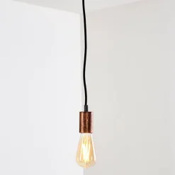 Suspension Tenna Cuivre, 1 lumière