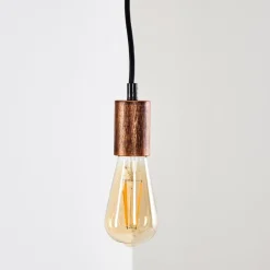 Suspension Tenna Cuivre, 1 lumière