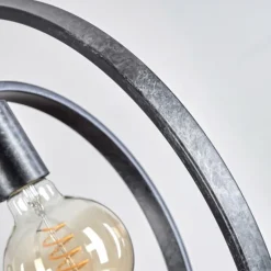 Suspension Tercel Brun foncé, Nickel mat, Noir, 3 lumières