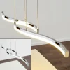 Suspension Thilo LED Chrome, 2 lumières