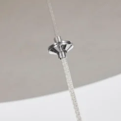 Suspension Toga LED Nickel mat, 3 lumières