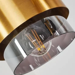 Suspension Traak Noir, 4 lumières