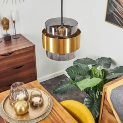 Suspension Traak Noir, 1 lumière