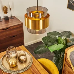 Suspension Traak Noir, 1 lumière