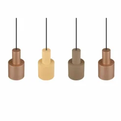 Suspension Trio AGUDO Noir, 4 lumières