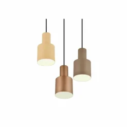 Suspension Trio AGUDO Noir, 3 lumières