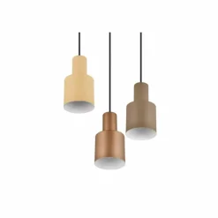 Suspension Trio AGUDO Noir, 3 lumières