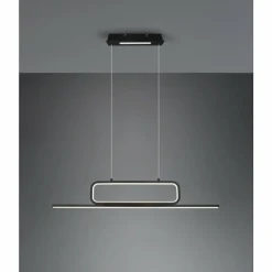 Suspension Trio Aick LED Noir, 1 lumière