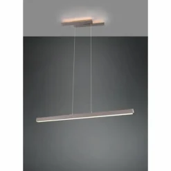 Suspension Trio Belfast LED Nickel mat, 1 lumière