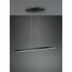 Suspension Trio Belfast LED Noir, 1 lumière