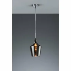 Suspension Trio CALAIS Aluminium, 1 lumière