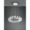 Suspension Trio Curl LED Blanc, 1 lumière