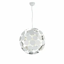Suspension Trio DISCALGO Blanc, 6 lumières
