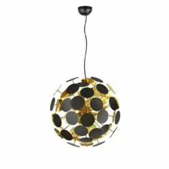 Suspension Trio DISCALGO Noir, 6 lumières