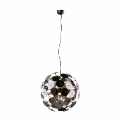 Suspension Trio Discalgo Noir, 6 lumières