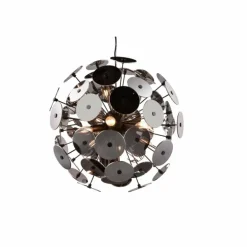Suspension Trio Discalgo Noir, 6 lumières