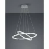 Suspension Trio Durban LED Nickel mat, 1 lumière