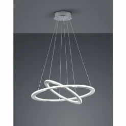 Suspension Trio Durban LED Nickel mat, 1 lumière