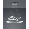 Suspension Trio Durban LED Nickel mat, 1 lumière