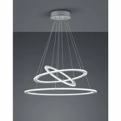 Suspension Trio Durban LED Nickel mat, 1 lumière
