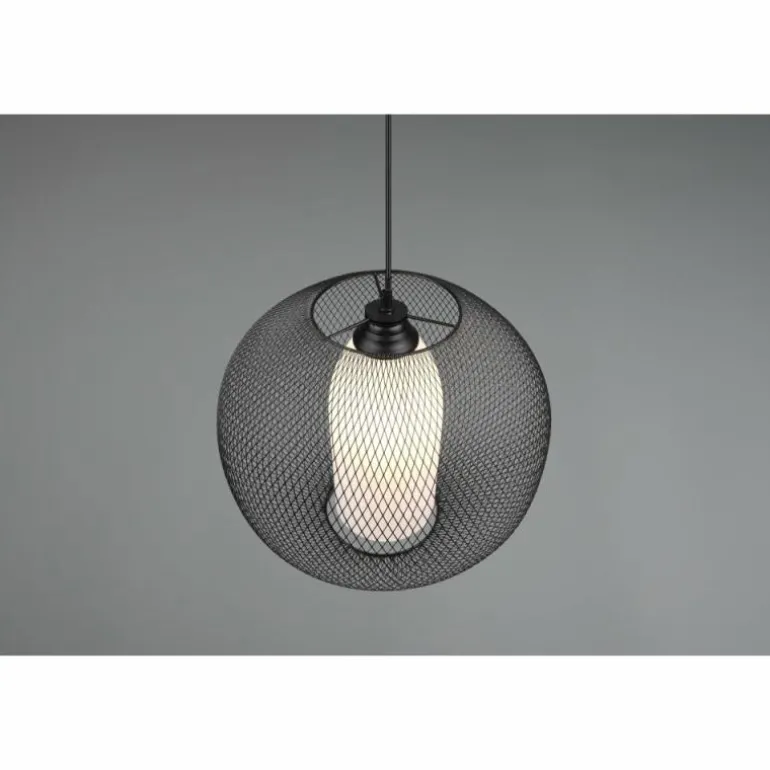 Suspension Trio Filo Noir, 1 lumière