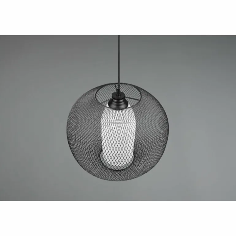 Suspension Trio Filo Noir, 1 lumière