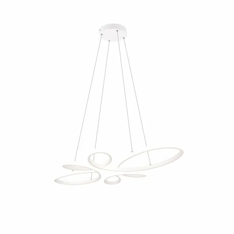 Suspension Trio FLY LED Blanc, 1 lumière