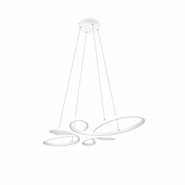 Suspension Trio FLY LED Blanc, 1 lumière