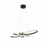 Suspension Trio FLY LED Noir, 1 lumière