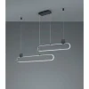 Suspension Trio Grant LED Aluminium, 1 lumière