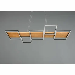 Suspension Trio Harper LED Noir, 1 lumière