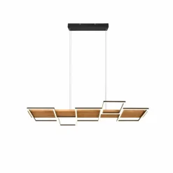 Suspension Trio Harper LED Noir, 1 lumière