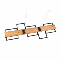 Suspension Trio Harper LED Noir, 1 lumière