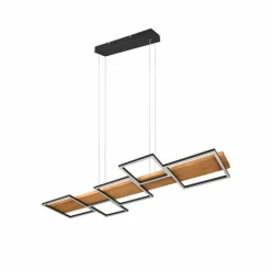 Suspension Trio Harper LED Noir, 1 lumière