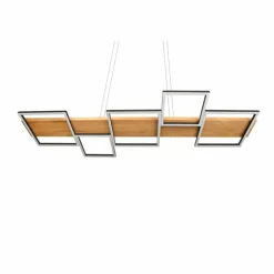 Suspension Trio Harper LED Noir, 1 lumière