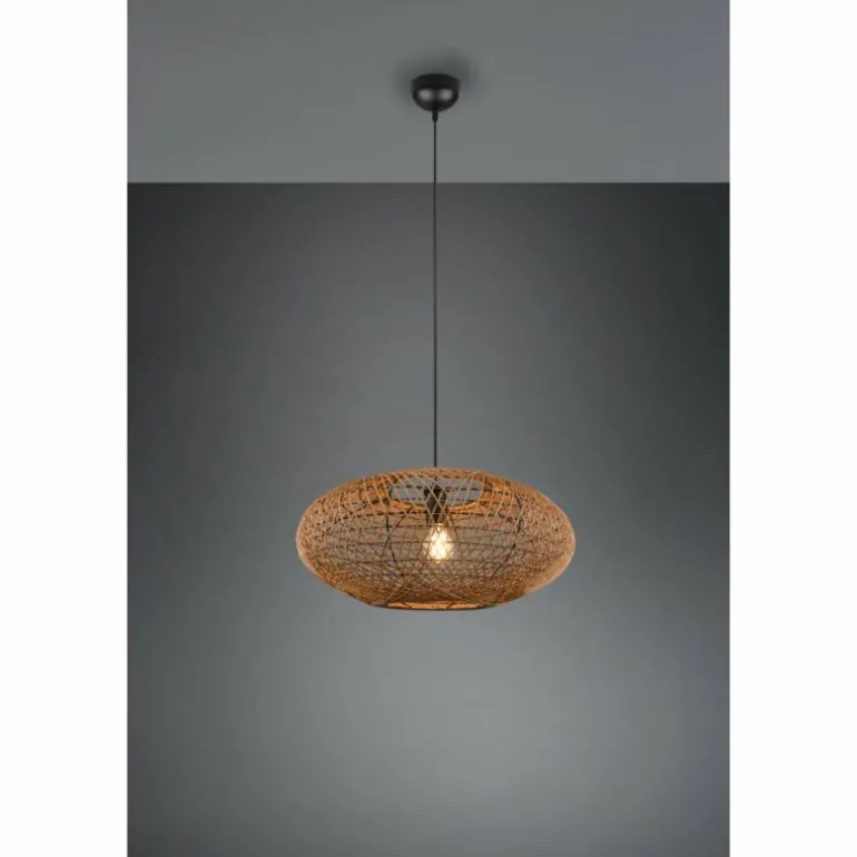 Suspension Trio Hedda Noir, 1 lumière
