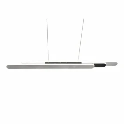 Suspension Trio Helios LED Aluminium brossé, 1 lumière