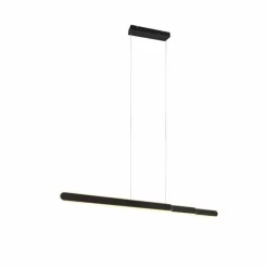 Suspension Trio Helios LED Noir, 1 lumière