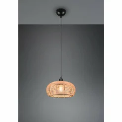 Suspension Trio Inga Noir, 1 lumière
