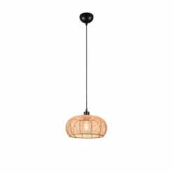 Suspension Trio Inga Noir, 1 lumière