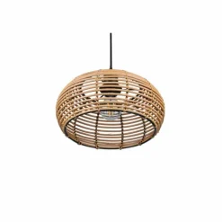 Suspension Trio Inga Noir, 1 lumière