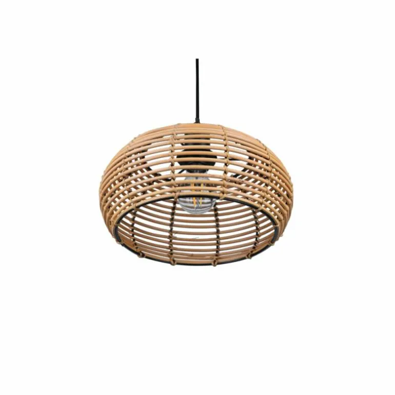 Suspension Trio Inga Noir, 1 lumière