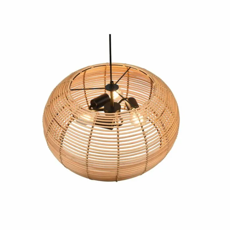 Suspension Trio Inga Noir, 3 lumières