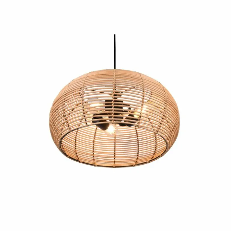 Suspension Trio Inga Noir, 3 lumières