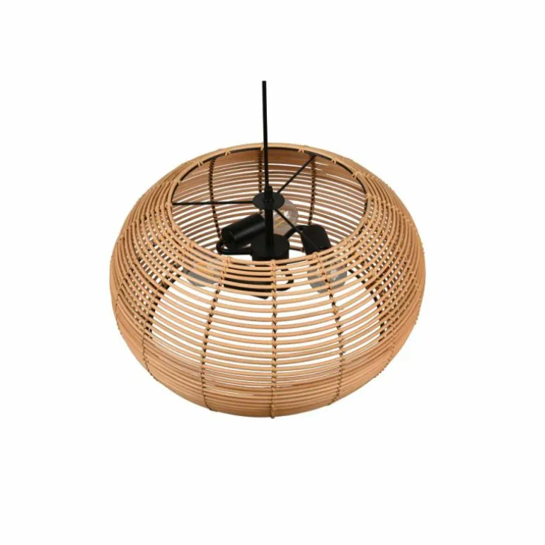 Suspension Trio Inga Noir, 3 lumières