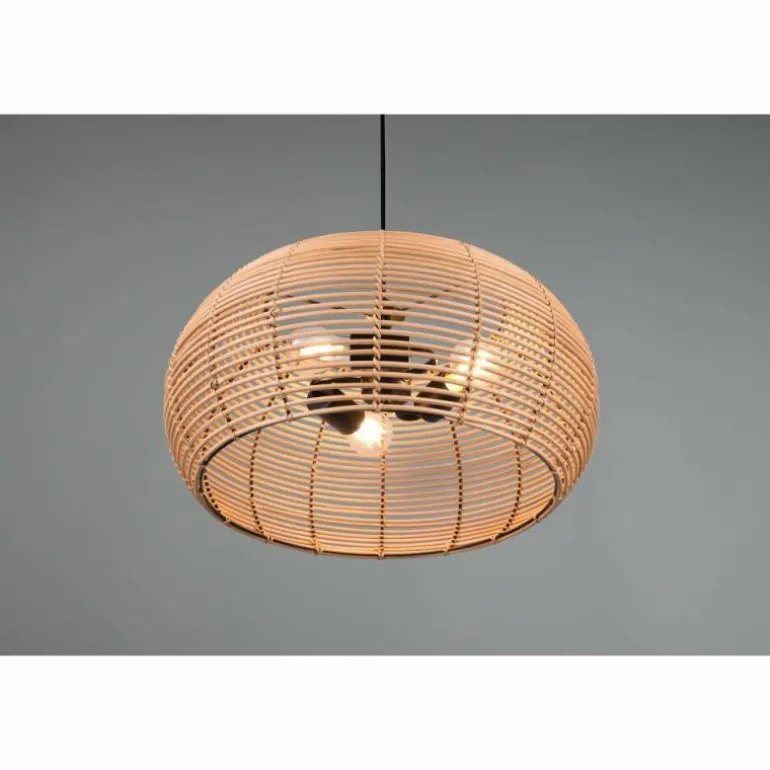 Suspension Trio Inga Noir, 3 lumières