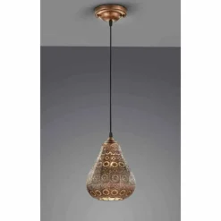 Suspension Trio JASMIN Cuivre, 1 lumière