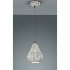 Suspension Trio JASMIN Gris, 1 lumière